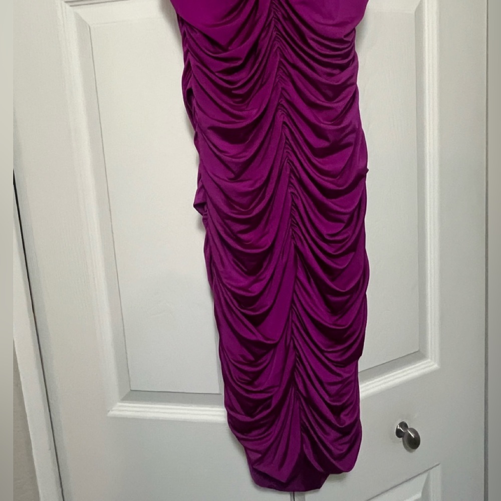 Strapless Sexy Ruched Dress